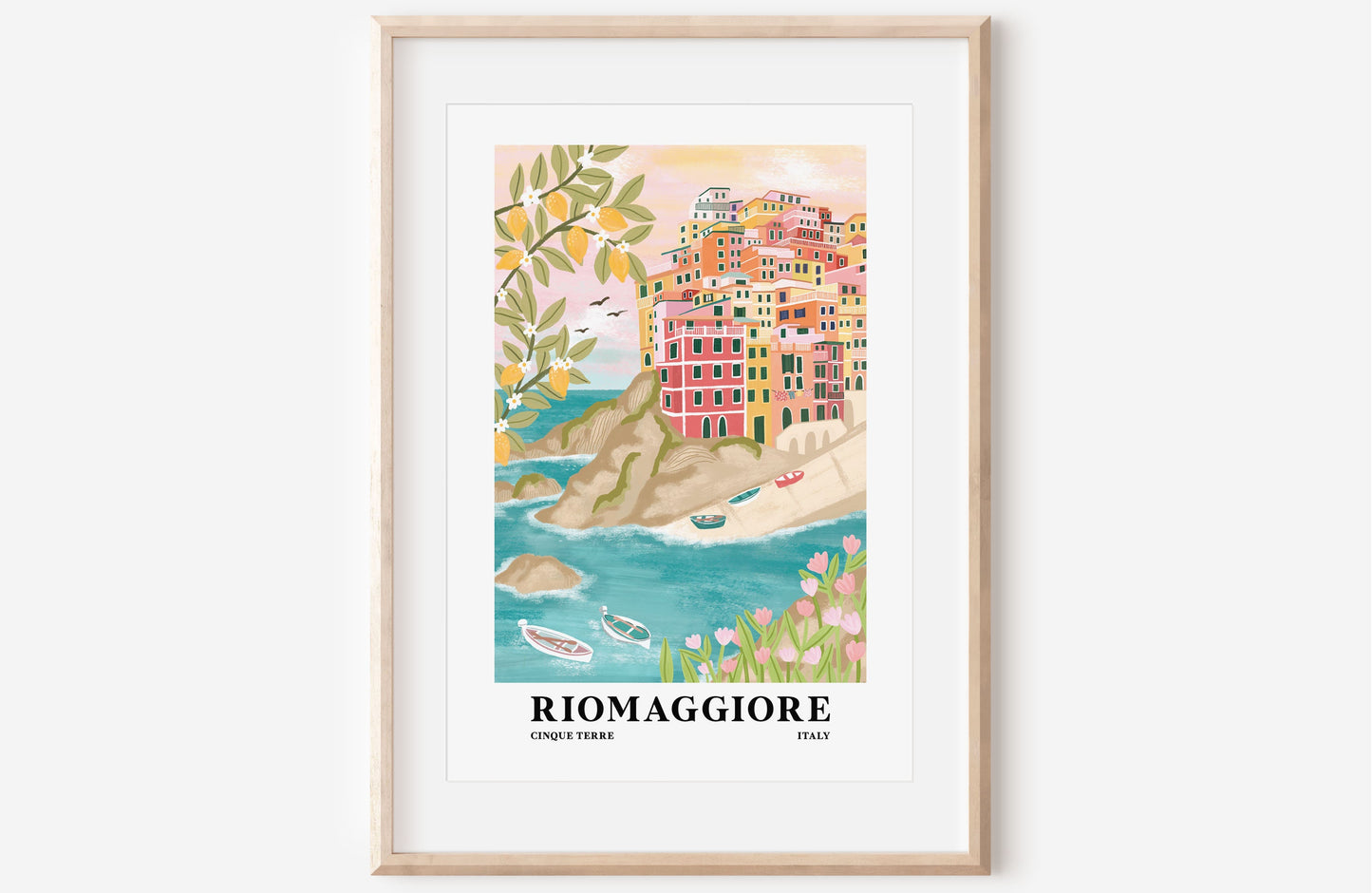 Set of 3 Italy travel prints